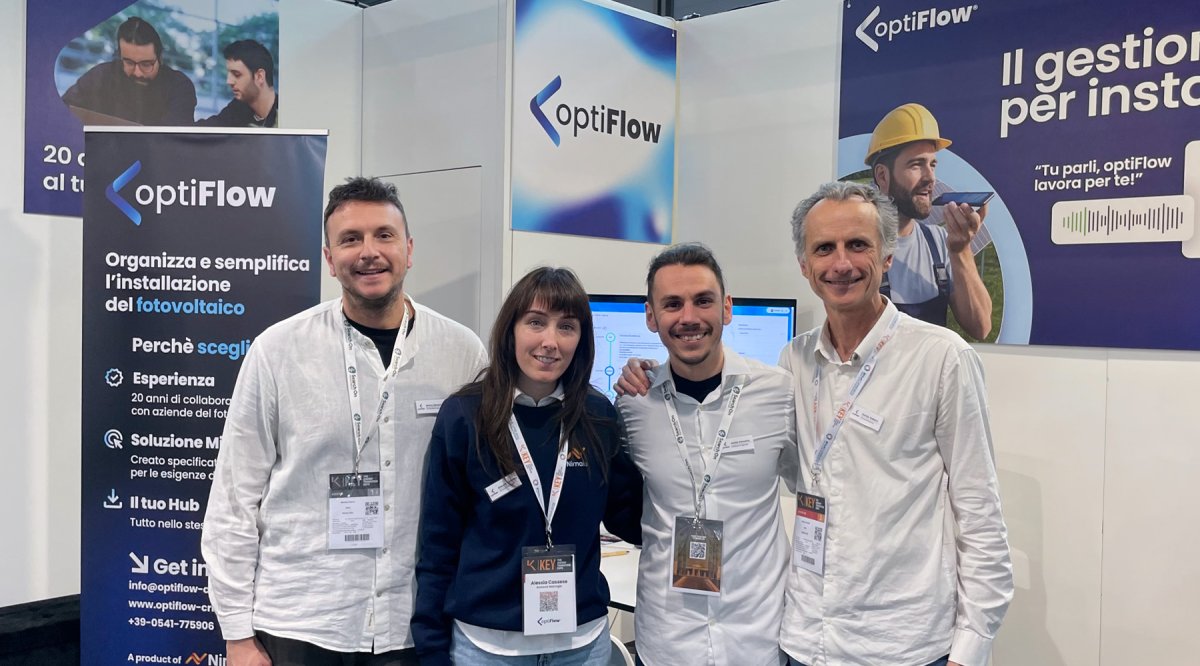 Nimaia e optiflow in fiera al key energy